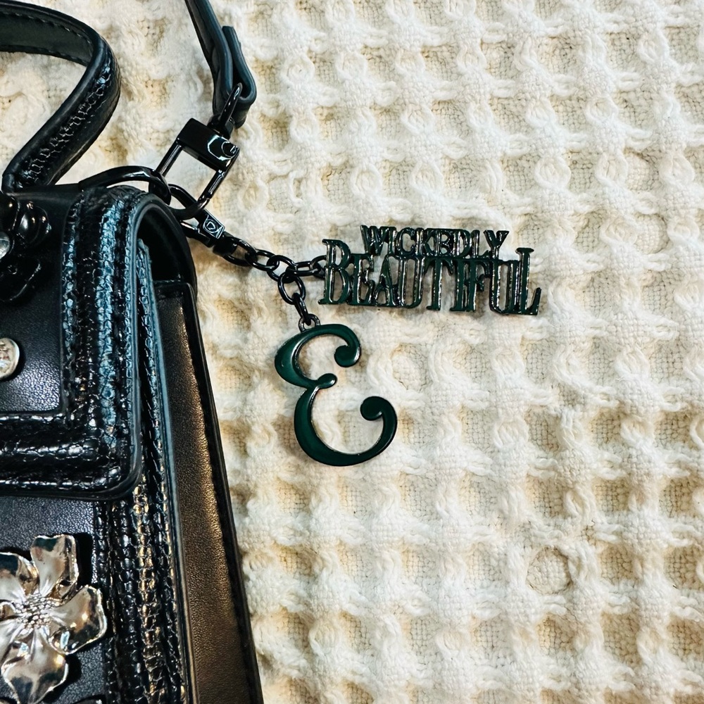 Aldo d Wicked Black Embellished Mini Top-Handle Bag - Picture 8 of 10